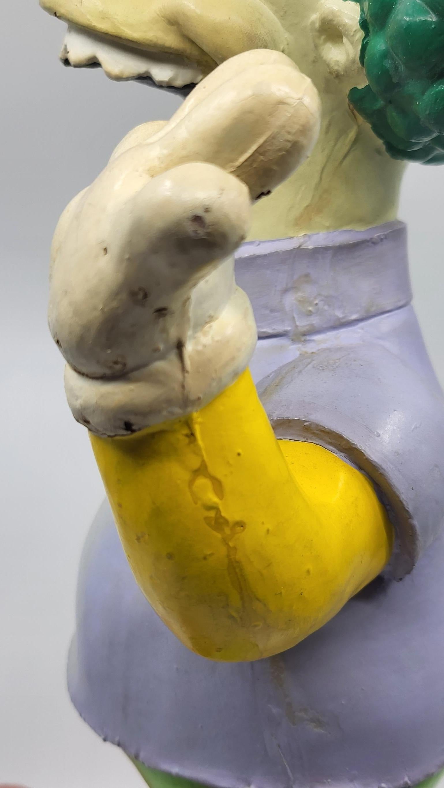 Le Simpson Grande statuetta di Krusty il clown Matt Groening Germania 1999 in vendita 5