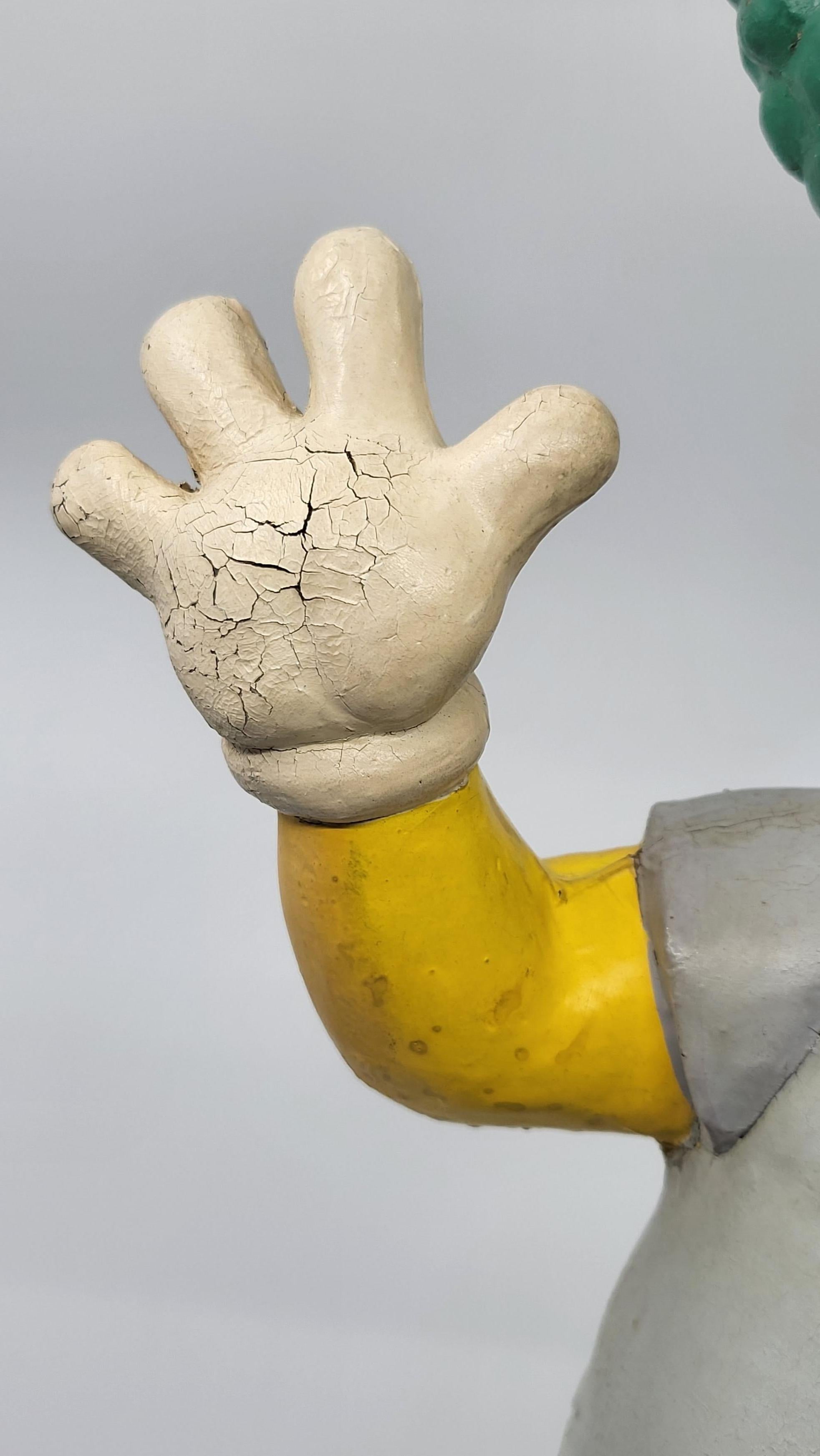 Le Simpson Grande statuetta di Krusty il clown Matt Groening Germania 1999 in vendita 10