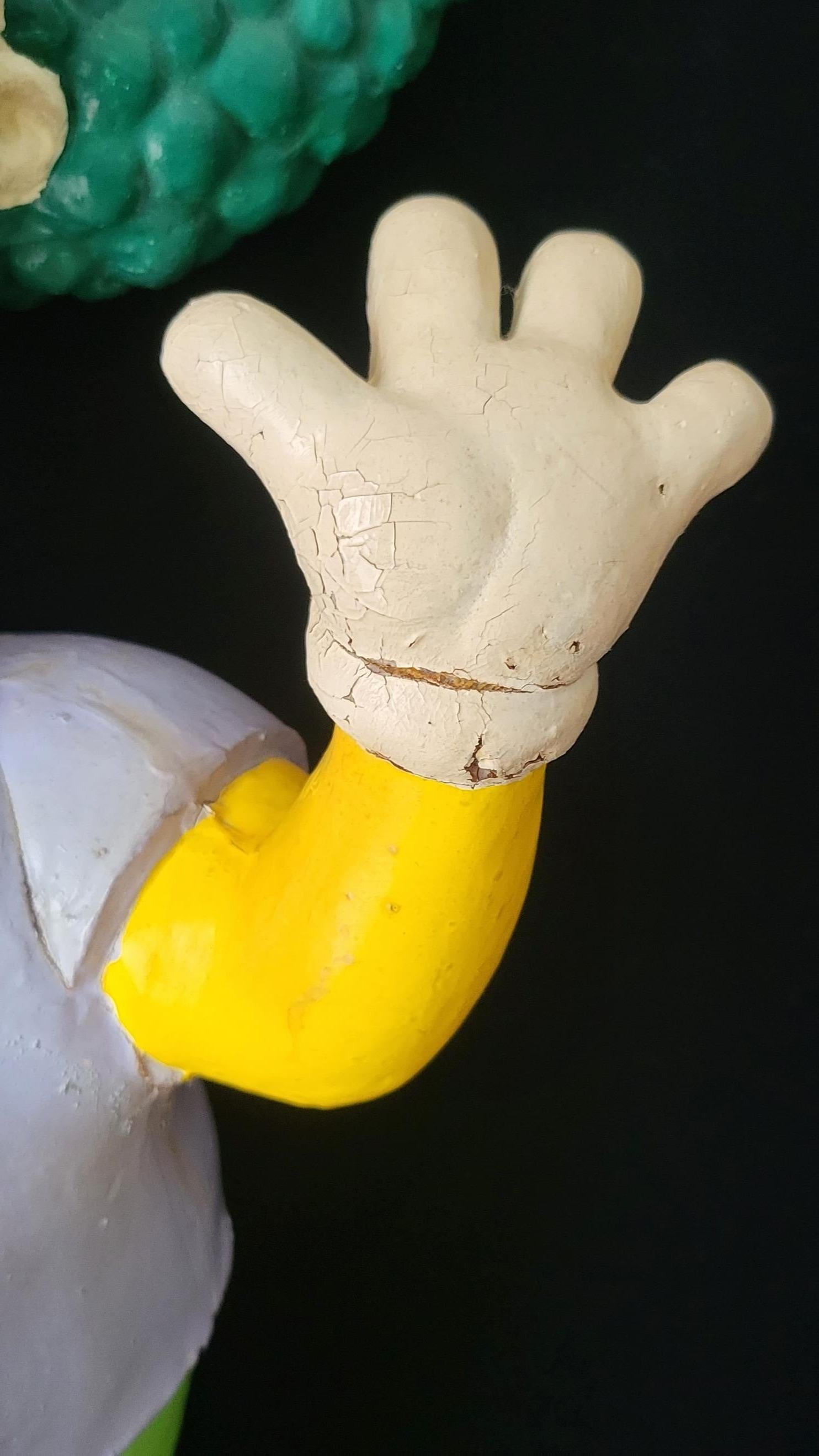 Fine XX secolo Le Simpson Grande statuetta di Krusty il clown Matt Groening Germania 1999 in vendita