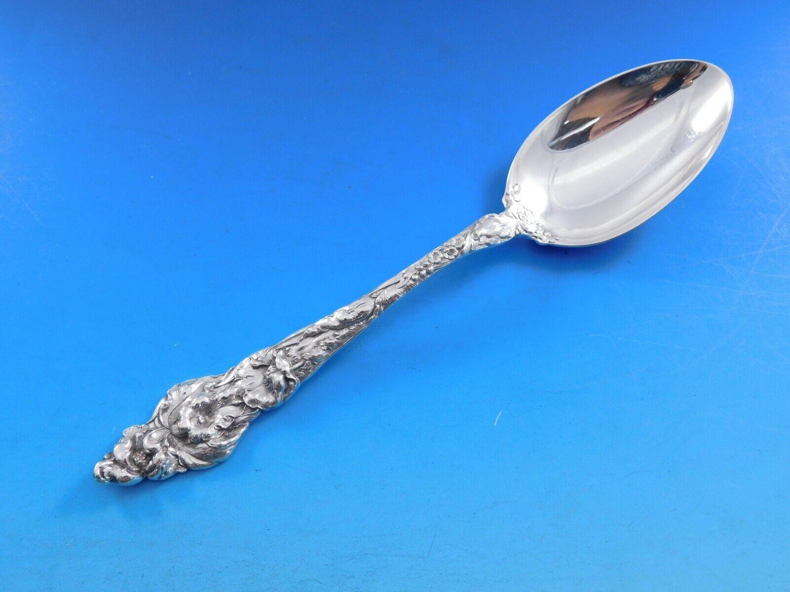 Les Six Fleurs di Reed and Barton - Set di posate in argento Sterling per la cena 63 pz. in vendita 1