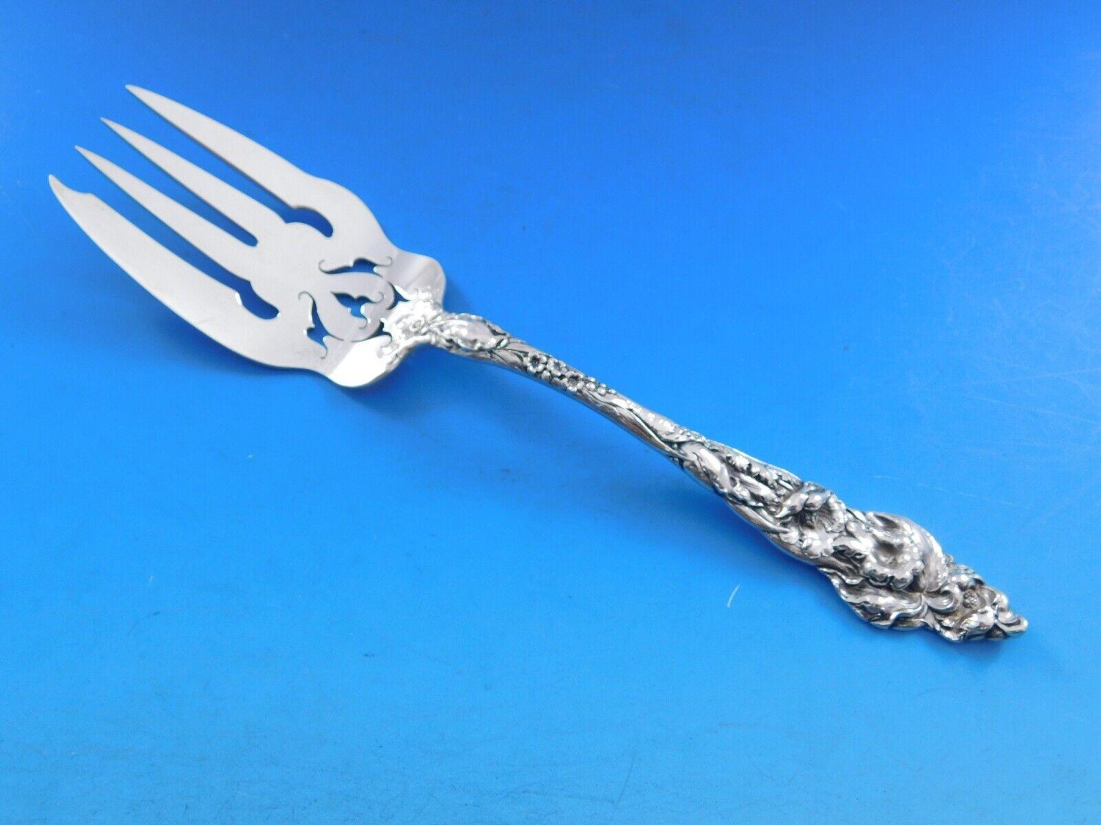 Les Six Fleurs di Reed and Barton - Set di posate in argento Sterling per la cena 63 pz. in vendita 2