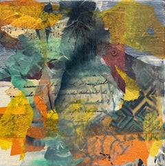 Melodía majestuosa - Pintura abstracta en técnica mixta - Les Taylor