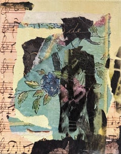 Espejismo musical - Pintura abstracta en técnica mixta - Les Taylor