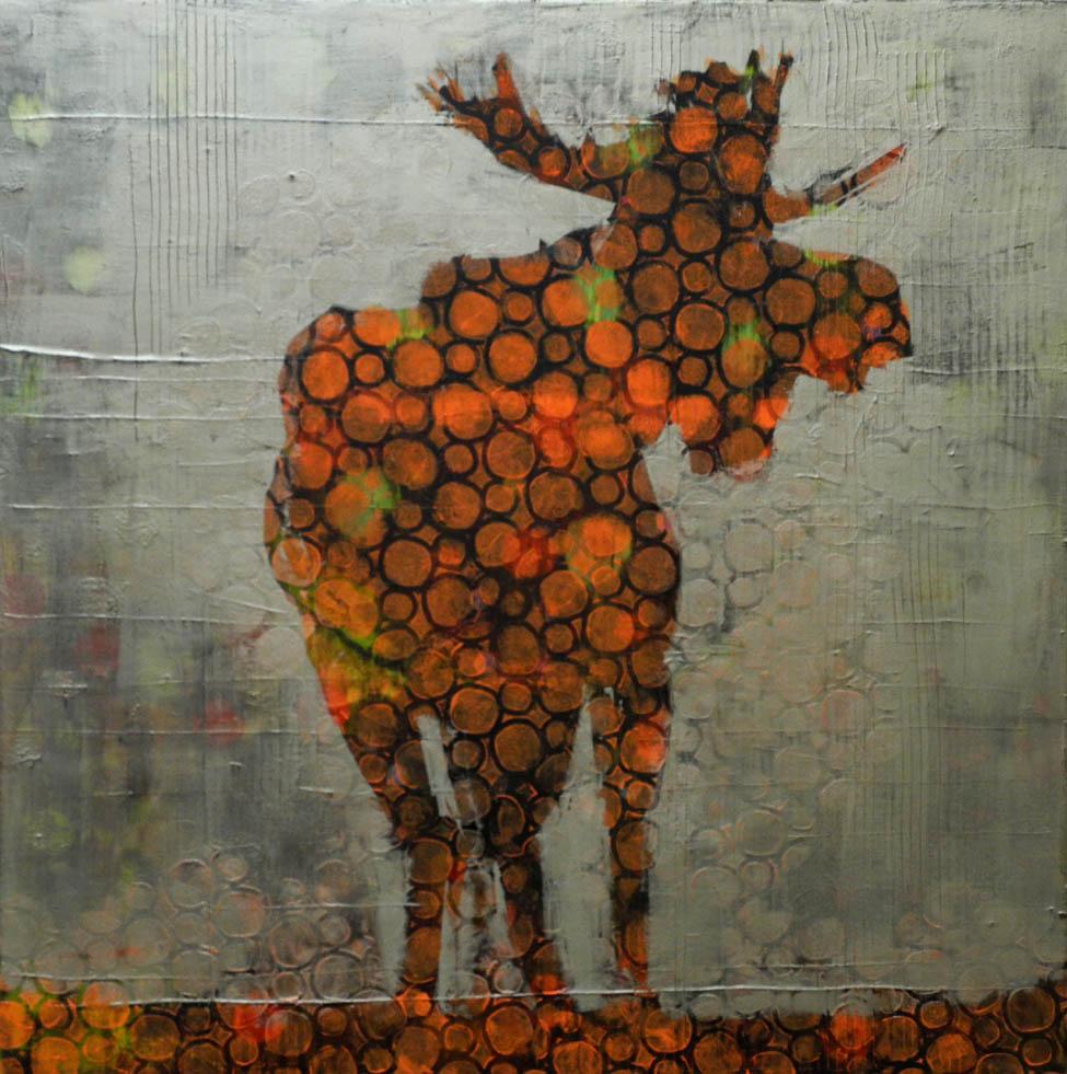 Abstract Painting di Les Thomas - Pittura di animali 014/1103