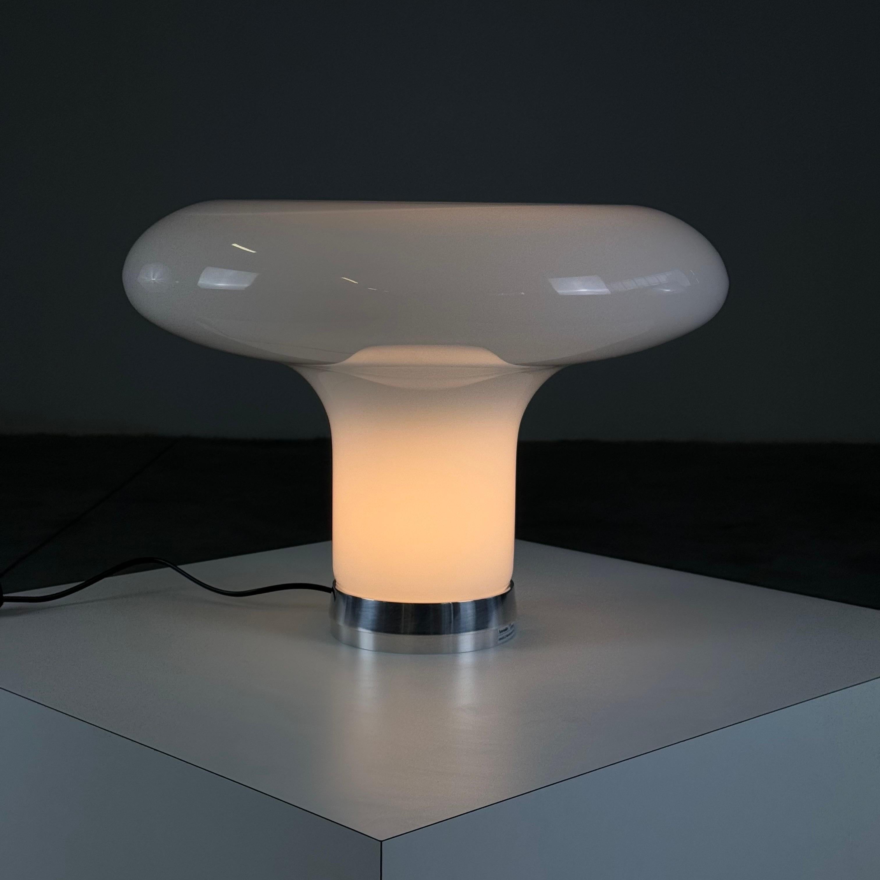 Fait main Lampe de table Lesbo d'Angelo Mangiarotti pour Artemide, 1967 Design en vente