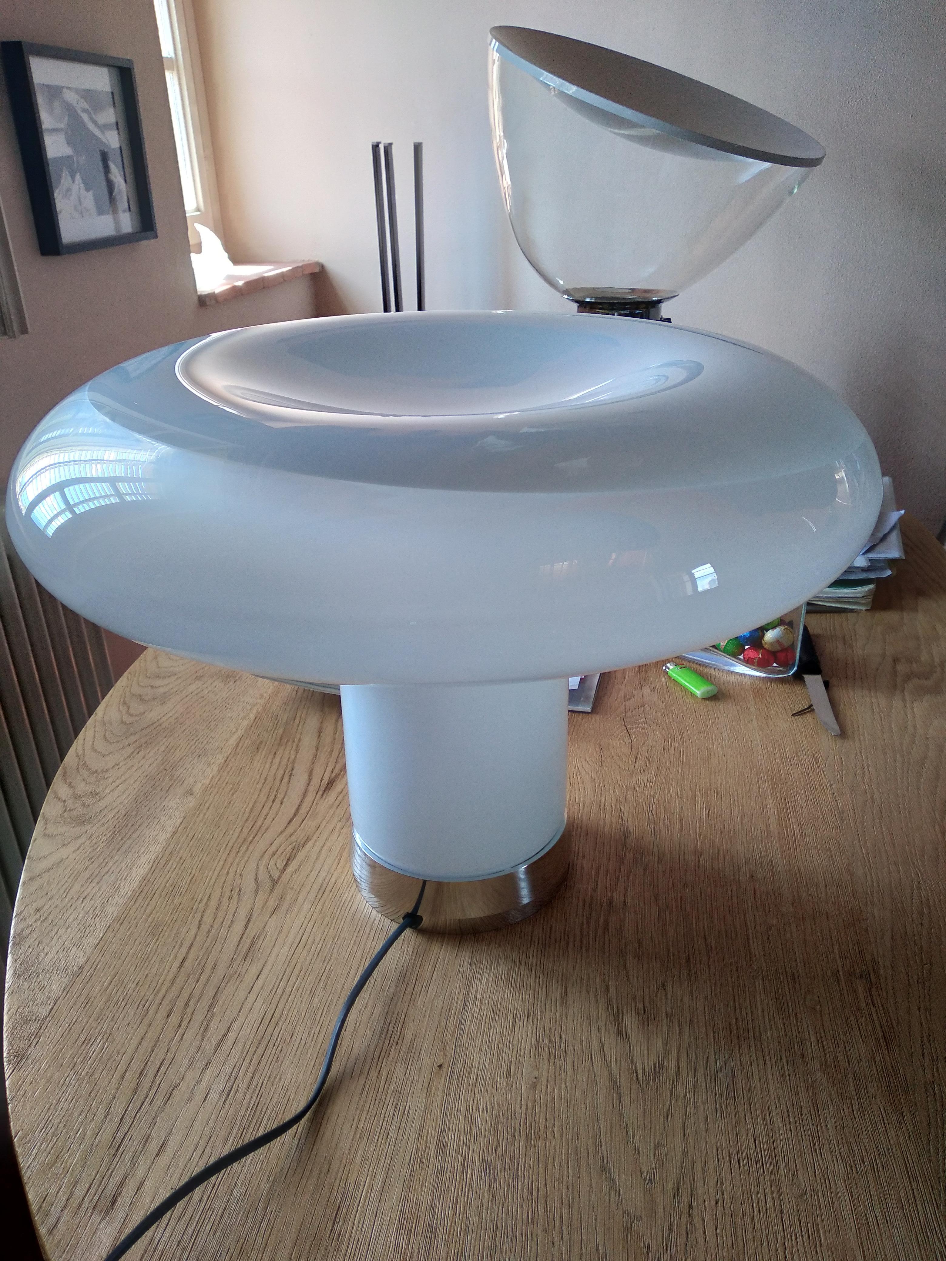 Mid-20th Century Lesbo Table Lamp by Angelo Mangiarotti from Artemide For Sale