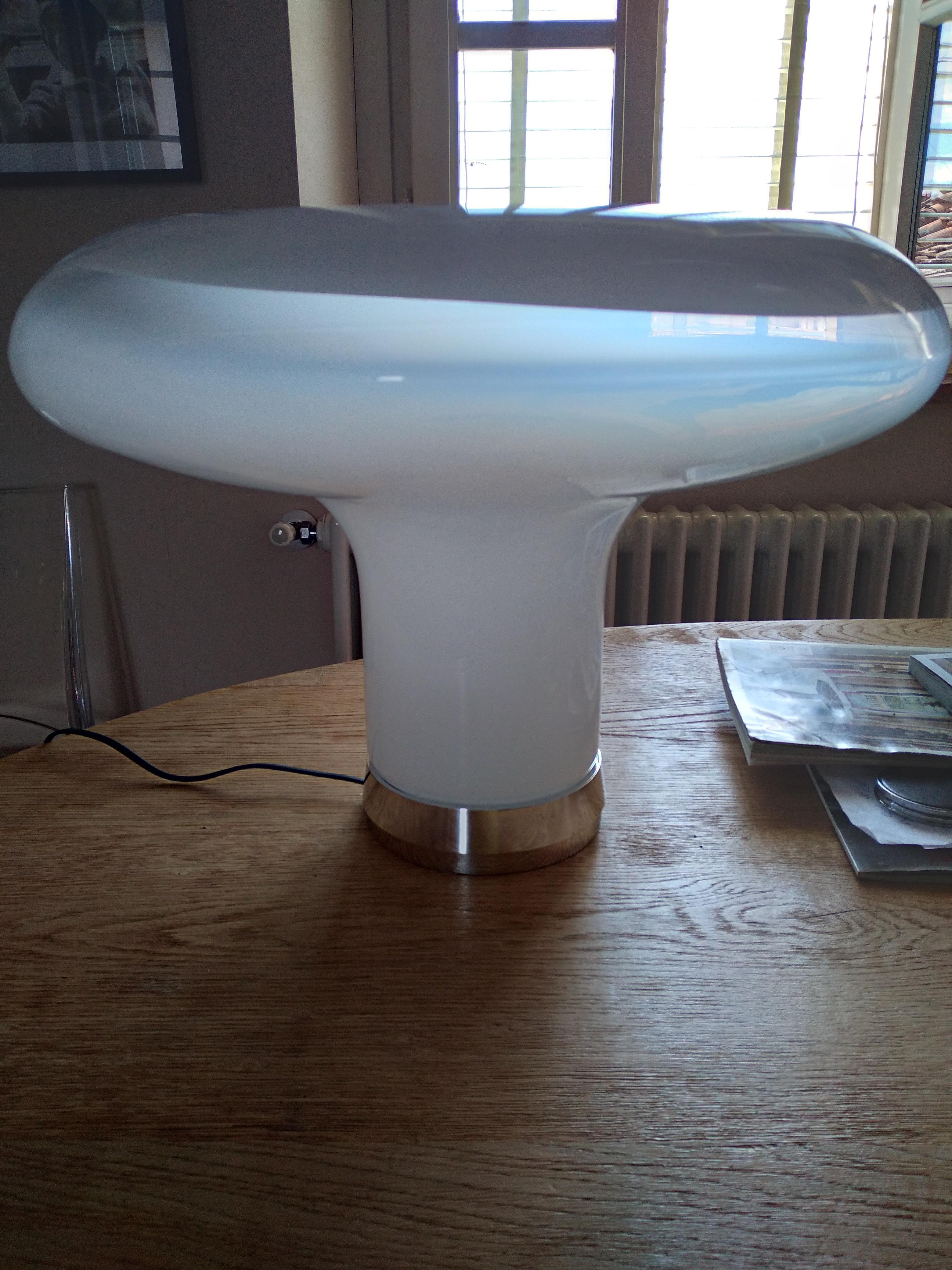 Lámpara de mesa Lesbo de Angelo Mangiarotti de Artemide en venta 2