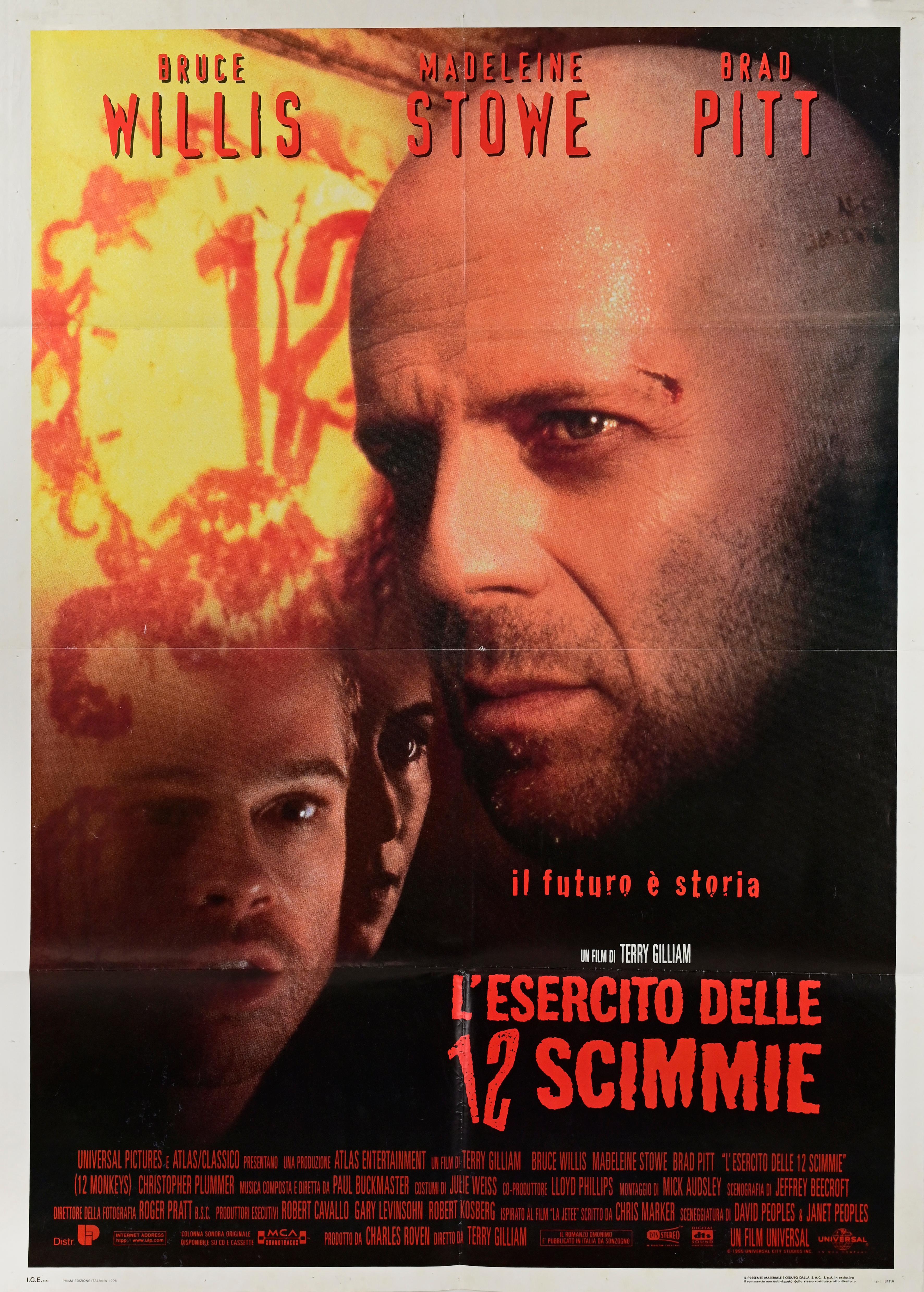 L'Esercito delle 12 Scimmie (12 Monkeys, 1995, versione italiana) In condizioni buone in vendita a Roma, IT