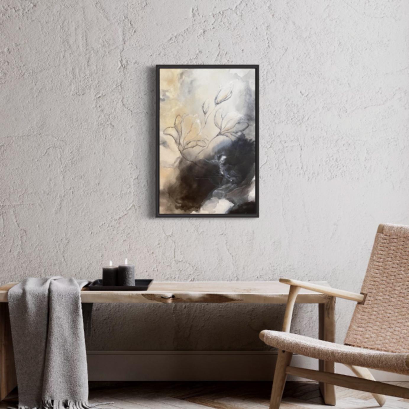 Opere originali di Lesia Danilina.
Pittura acrilica di astrazione floreale su tela 