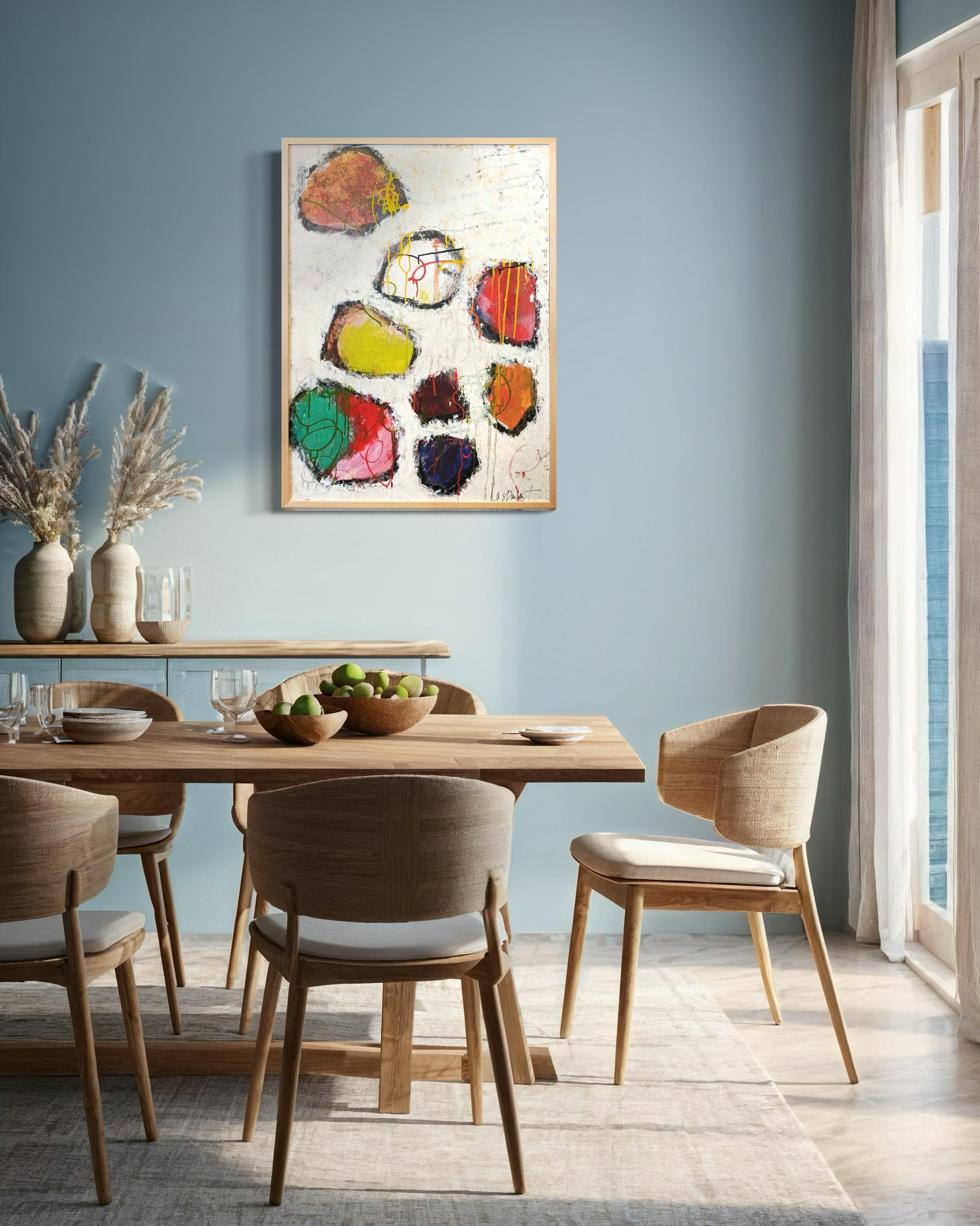 Lesley Anne Spowart, artista abstracta originaria de Cape Cod, Massachusetts, es conocida por sus creaciones transformadoras que desdibujan los límites de los medios y los estilos. 

Con una variada formación académica en Historia del Arte por la