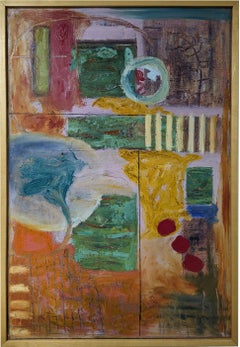 Dreamscape - Astratto colorato di Lesley Anne Spowart
