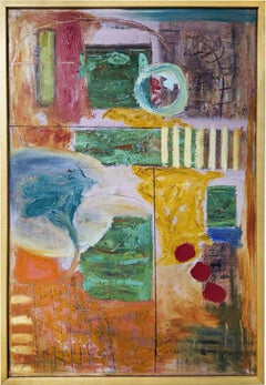 Dreamscape - Bunte abstrakte Traumlandschaft von Lesley Anne Spowart
