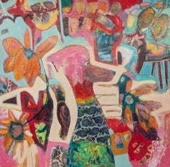 Fifi and her muse - by Lesley Anne Spowart
