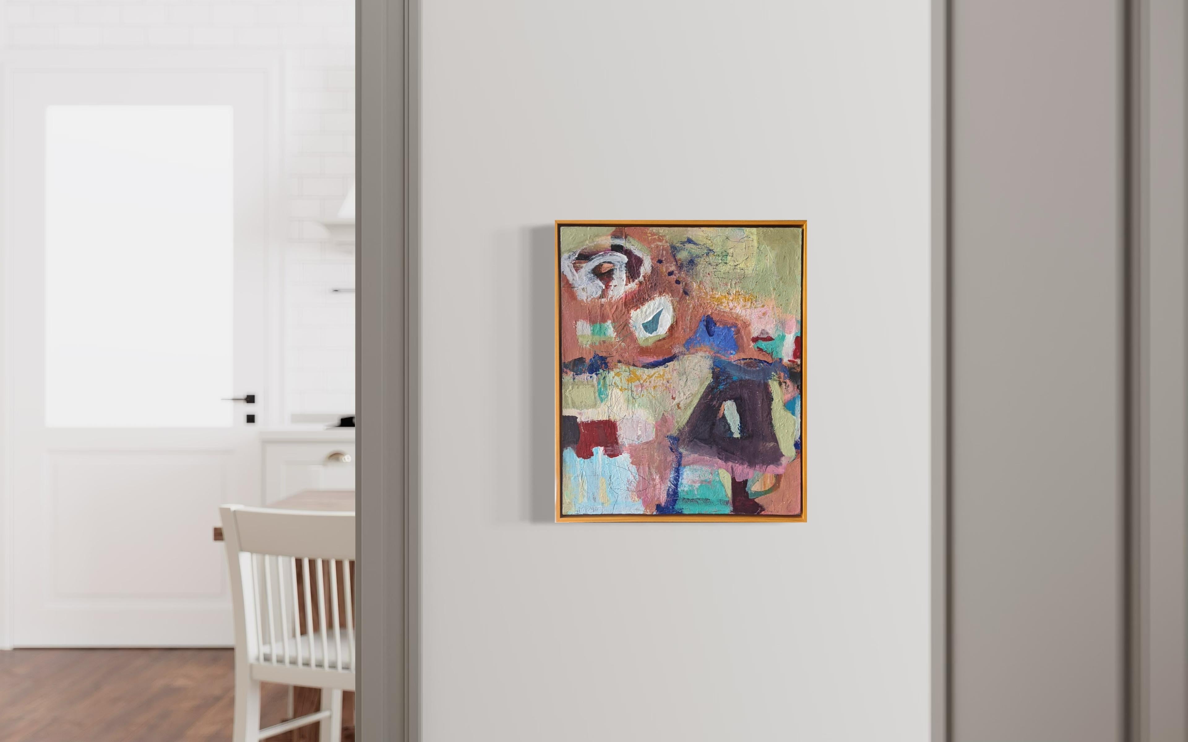 The House That Jack Built - Peinture abstraite de Lesley - Contemporary en vente 2