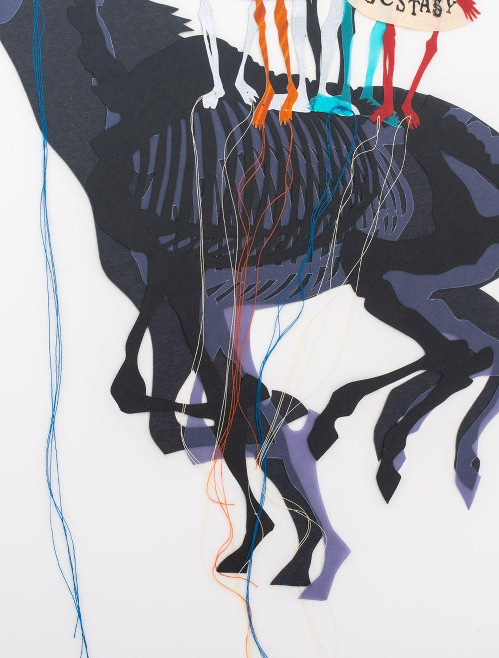 Ecstasy Skeletons on a Horse For Sale 2