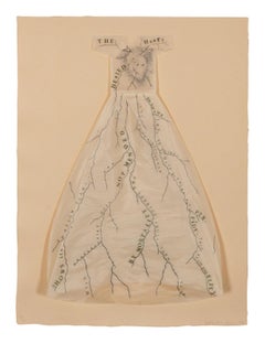 WHITE HINGED POEM DRESS (#3)