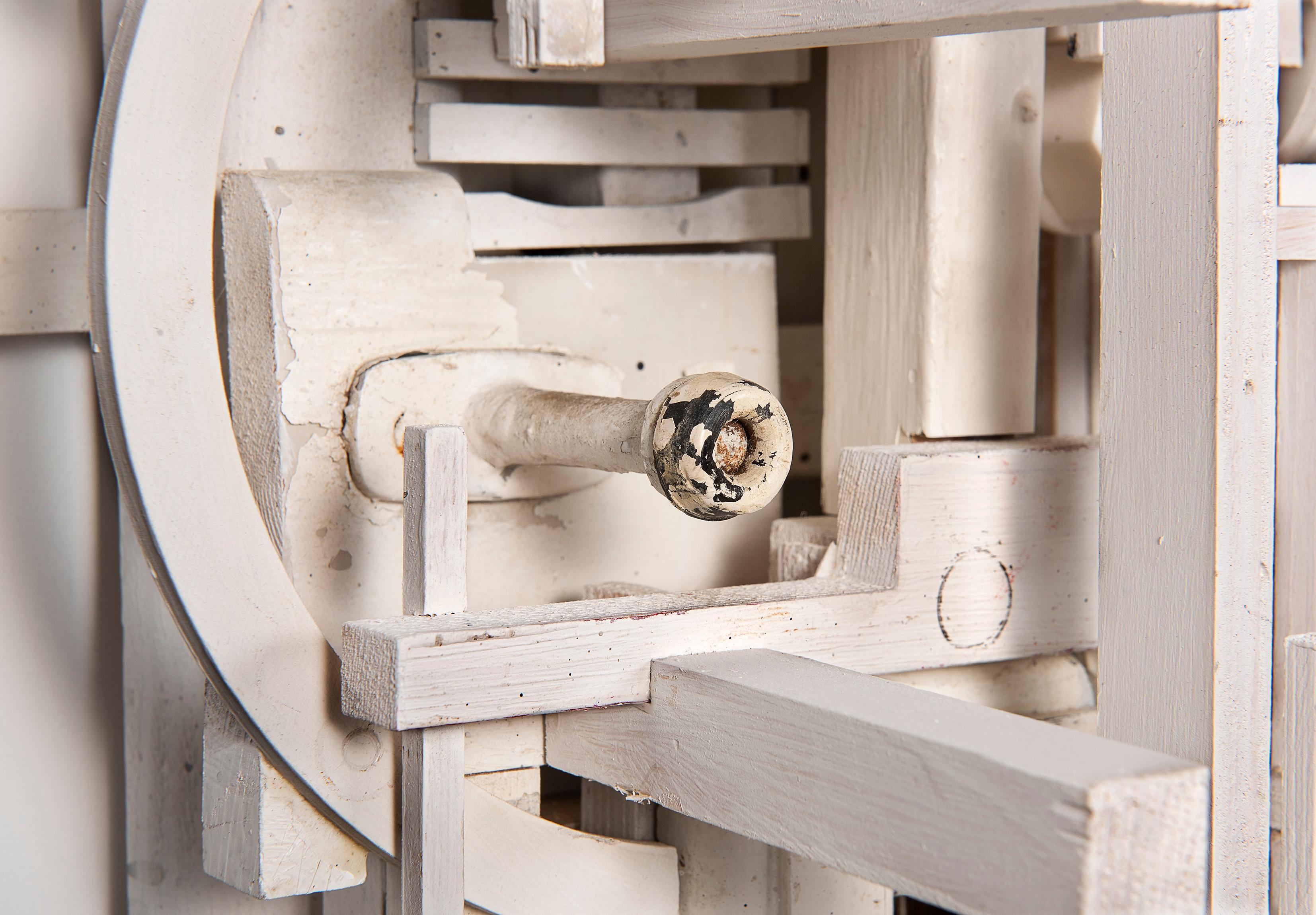 High Density par Lesley Hille - Sculpture contemporaine en bois de récupération en vente 8