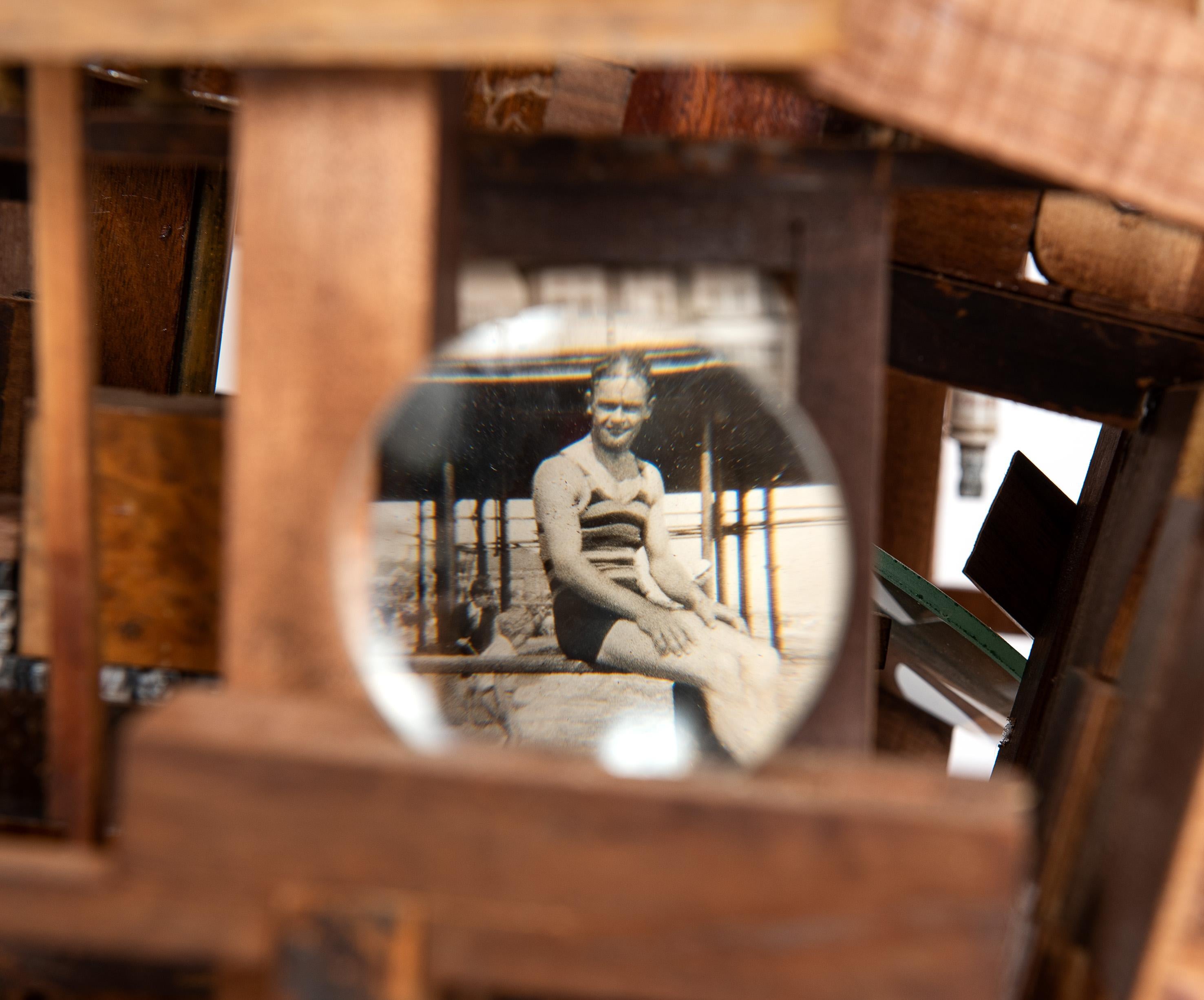 Song from my Father by Lesley Hilling - Contemporary salvaged wood Sculpture For Sale 11
