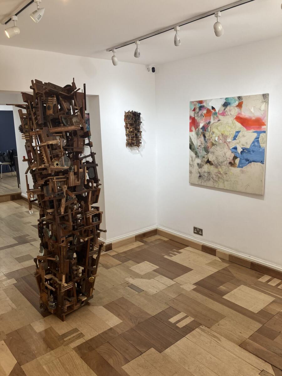 Song from my Father by Lesley Hilling - Contemporary salvaged wood Sculpture For Sale 1