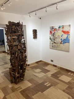 Song from my Father by Lesley Hilling - Contemporary salvaged wood Sculpture