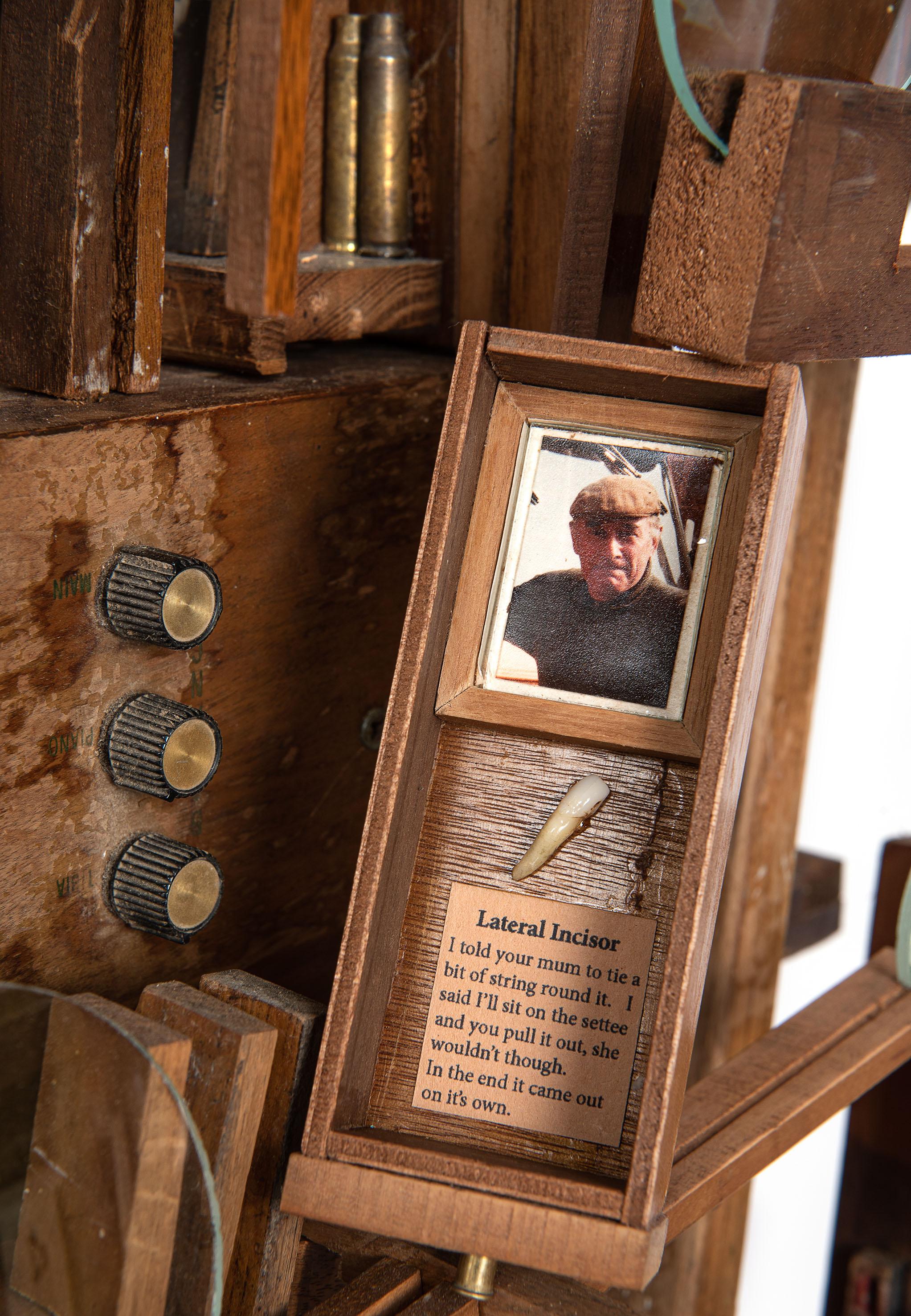 Song from my Father by Lesley Hilling - Contemporary salvaged wood Sculpture For Sale 3