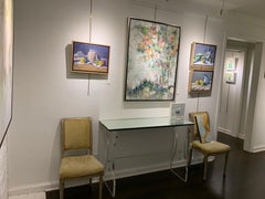 Jug, Lemons, Pear by Lesley Powell, Fruit Still Life Small