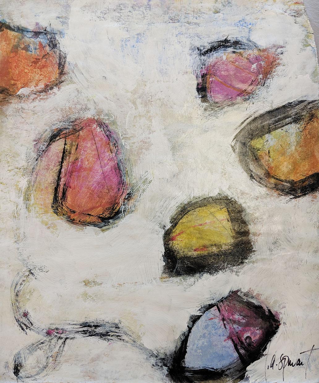 Lesley Anne Spowart, an abstract artist hailing from Cape Cod, Massachusetts, is renowned for her transformative creations that blur the boundaries of mediums and styles. 

With a diverse academic background in Art History from the University of