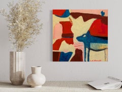 Triptyque canin 1  par Lesley Anne Spowart