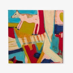 Canine Triptych 3 by Lesley Anne Spowart