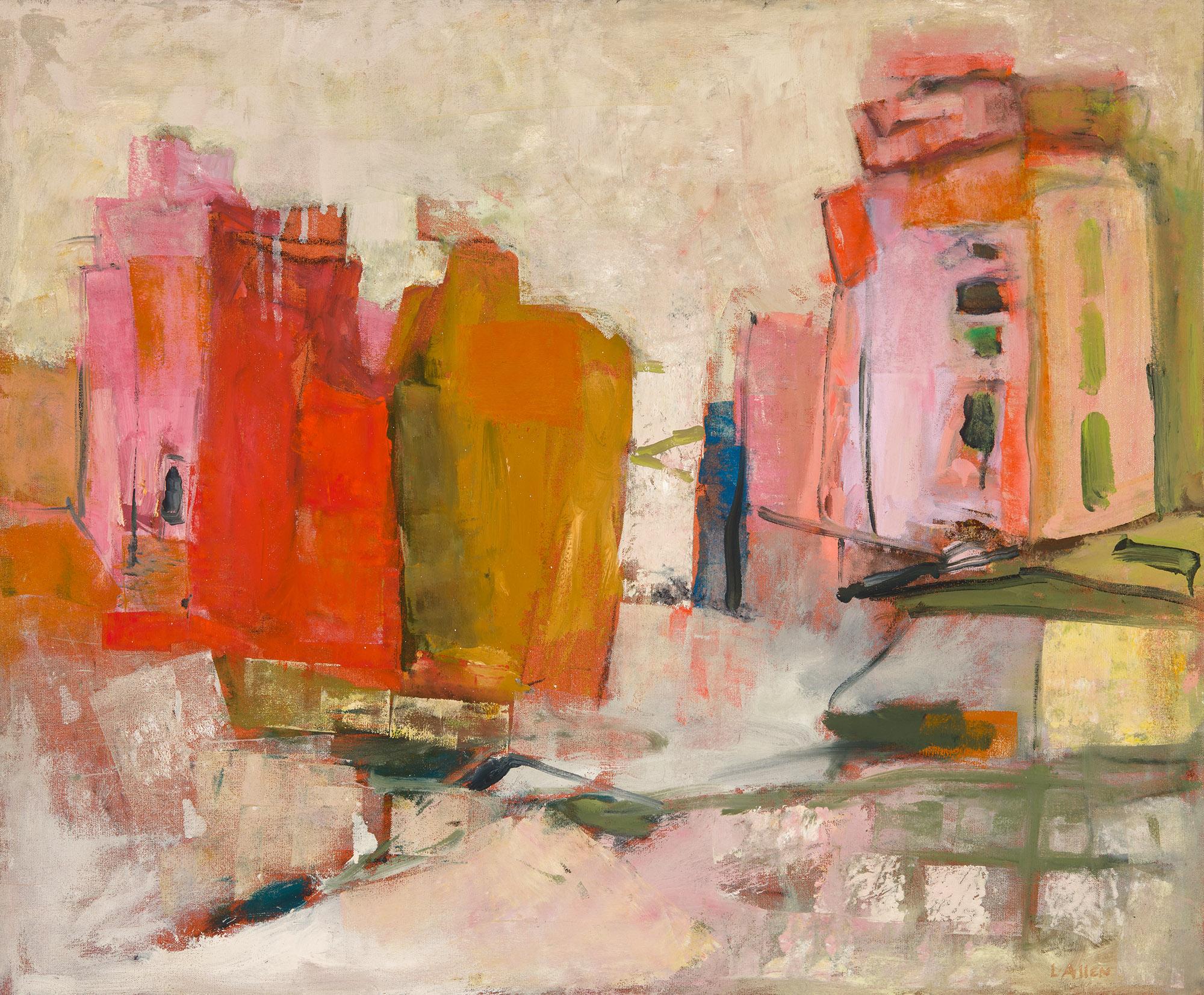 Leslie Allen Abstract Painting - Ode to Kyiv