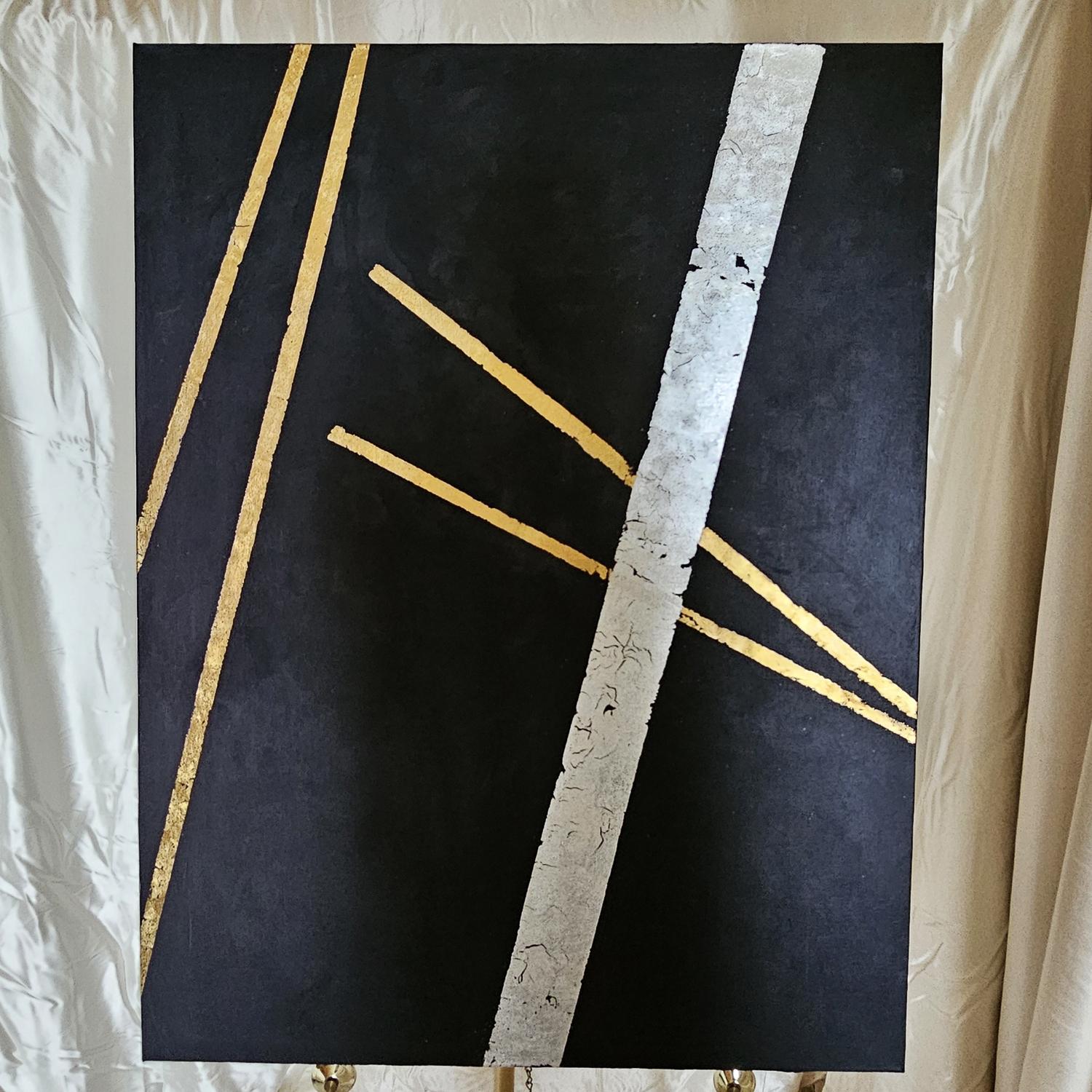 A Change of Plans, Abstract Painting For Sale 1