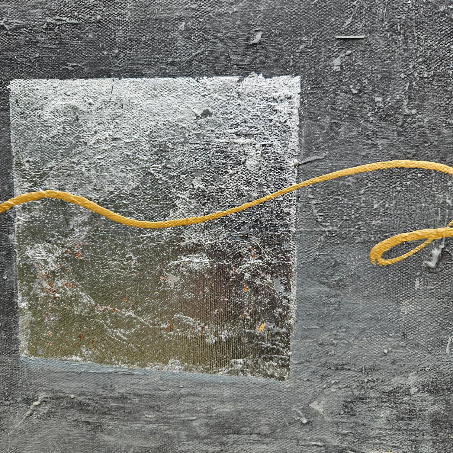 Ingresso all'inverno, Pittura astratta in vendita 1