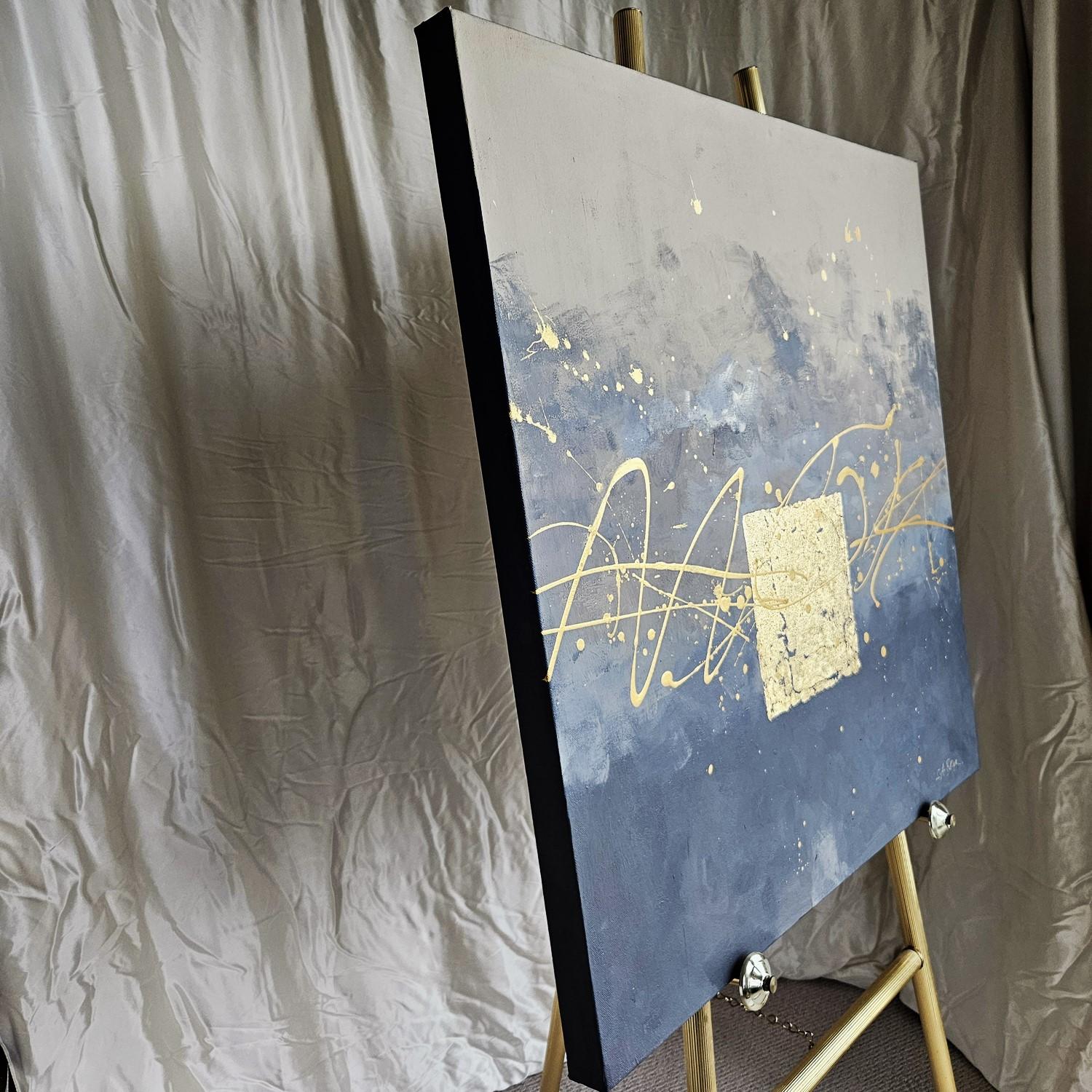 Ricordo squisito, Pittura astratta - Mixed Media Art Astratto di Leslie Ann Butler