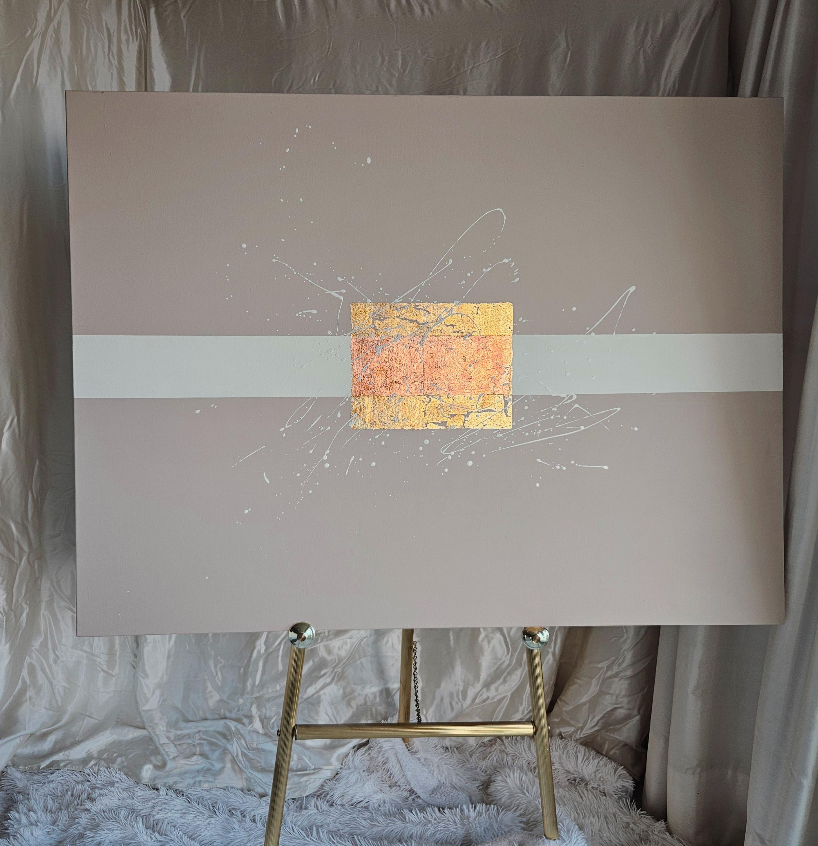 Magnificent Intention, Abstract Painting For Sale 1