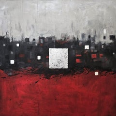 Acqua brillante, pittura astratta