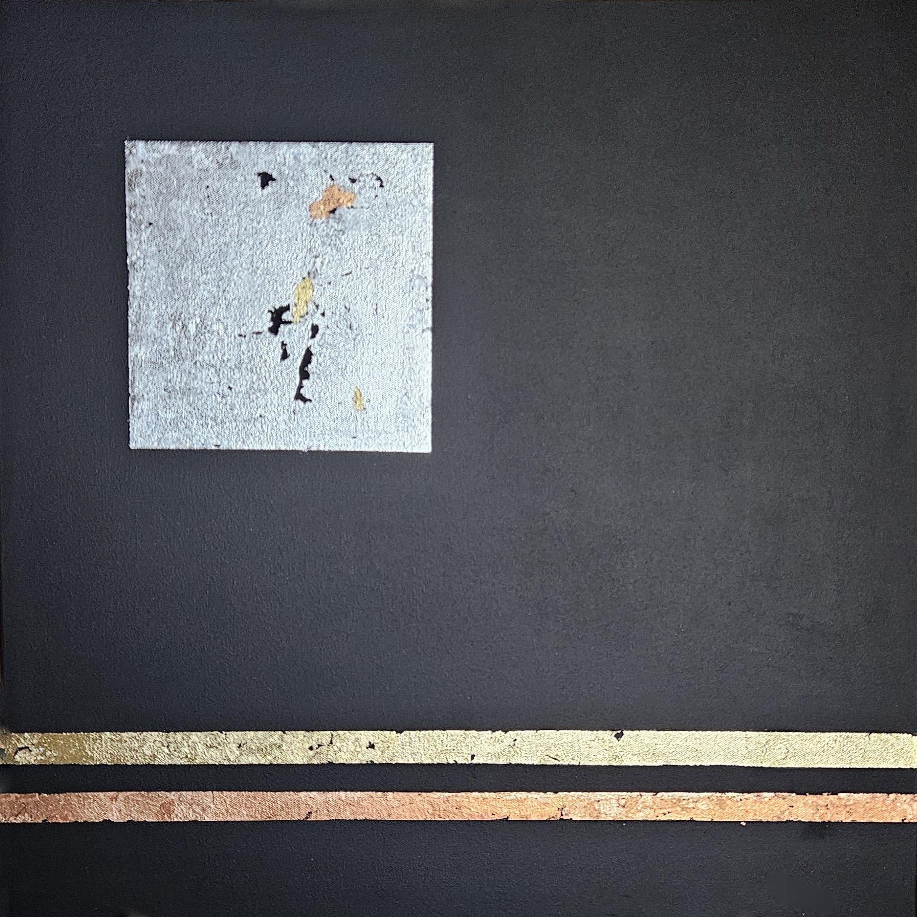 Abstract Painting Leslie Ann Butler - Peinture abstraite, Départure
