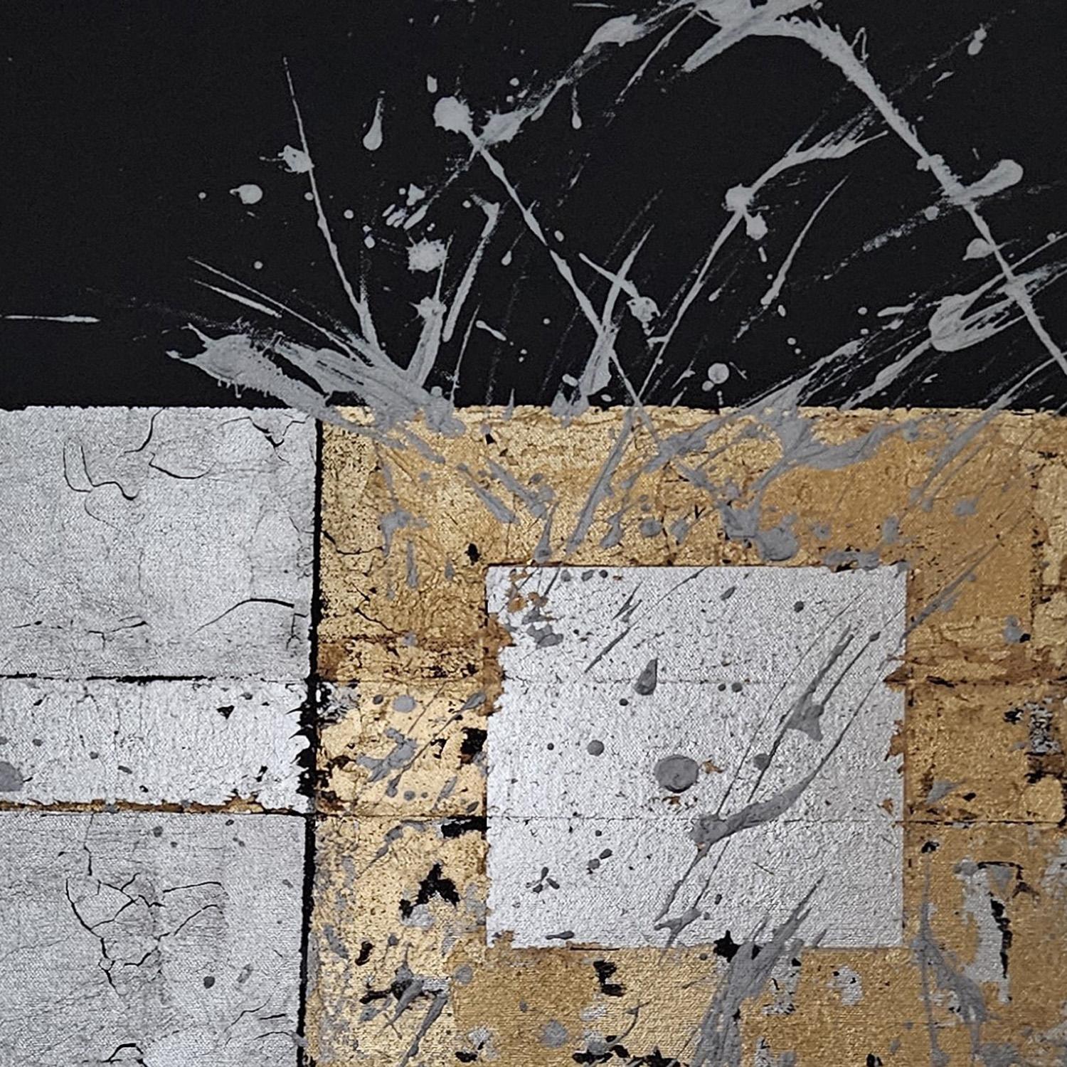 Expression Refracted, Abstract Painting For Sale 3