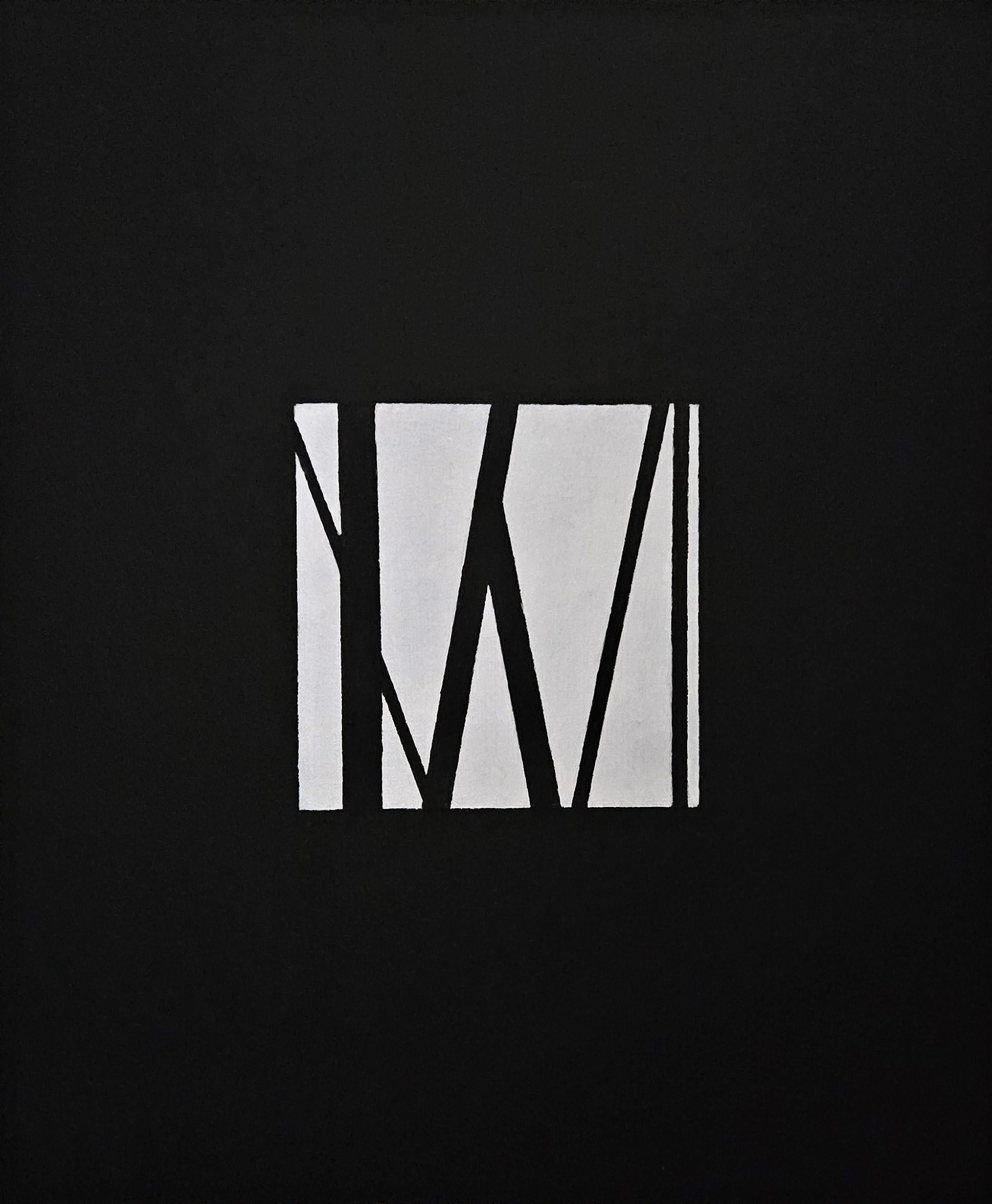 Finding the Center, Abstract Painting – Art von Leslie Ann Butler