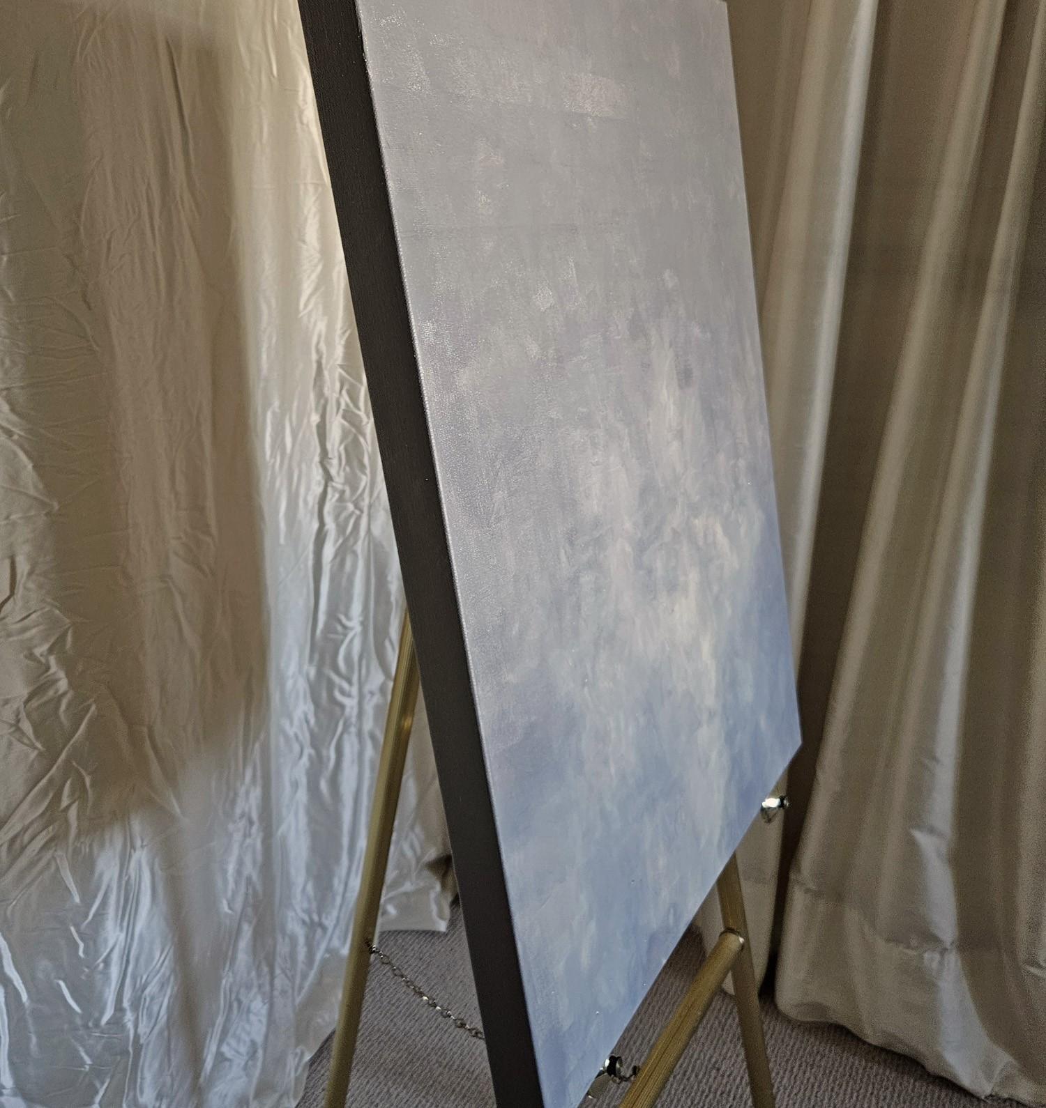 The Secret River, Abstraktes Gemälde – Painting von Leslie Ann Butler