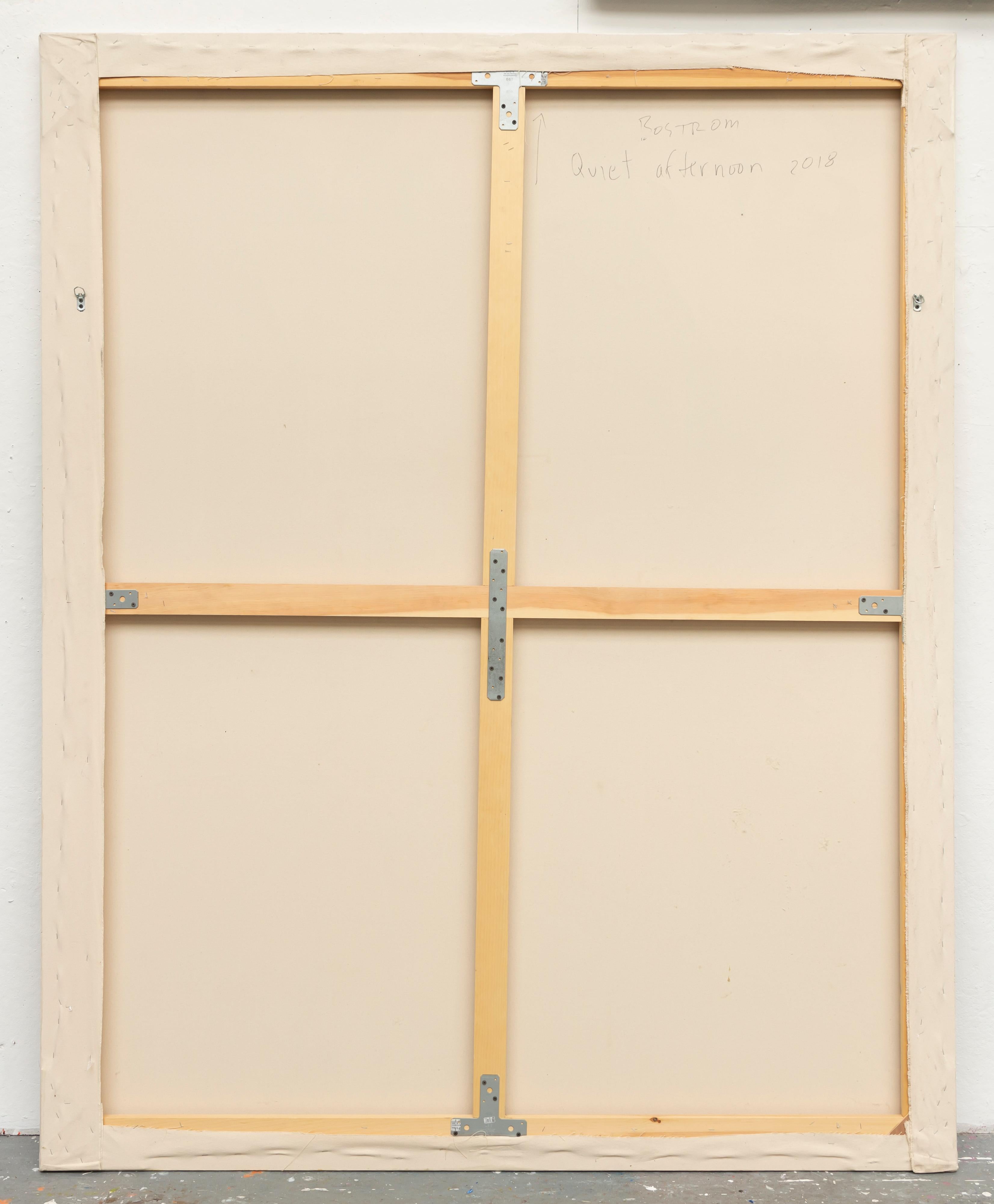 Leslie Bostrom, Quiet Afternoon, Öl auf Leinwand, 2018 im Angebot 6
