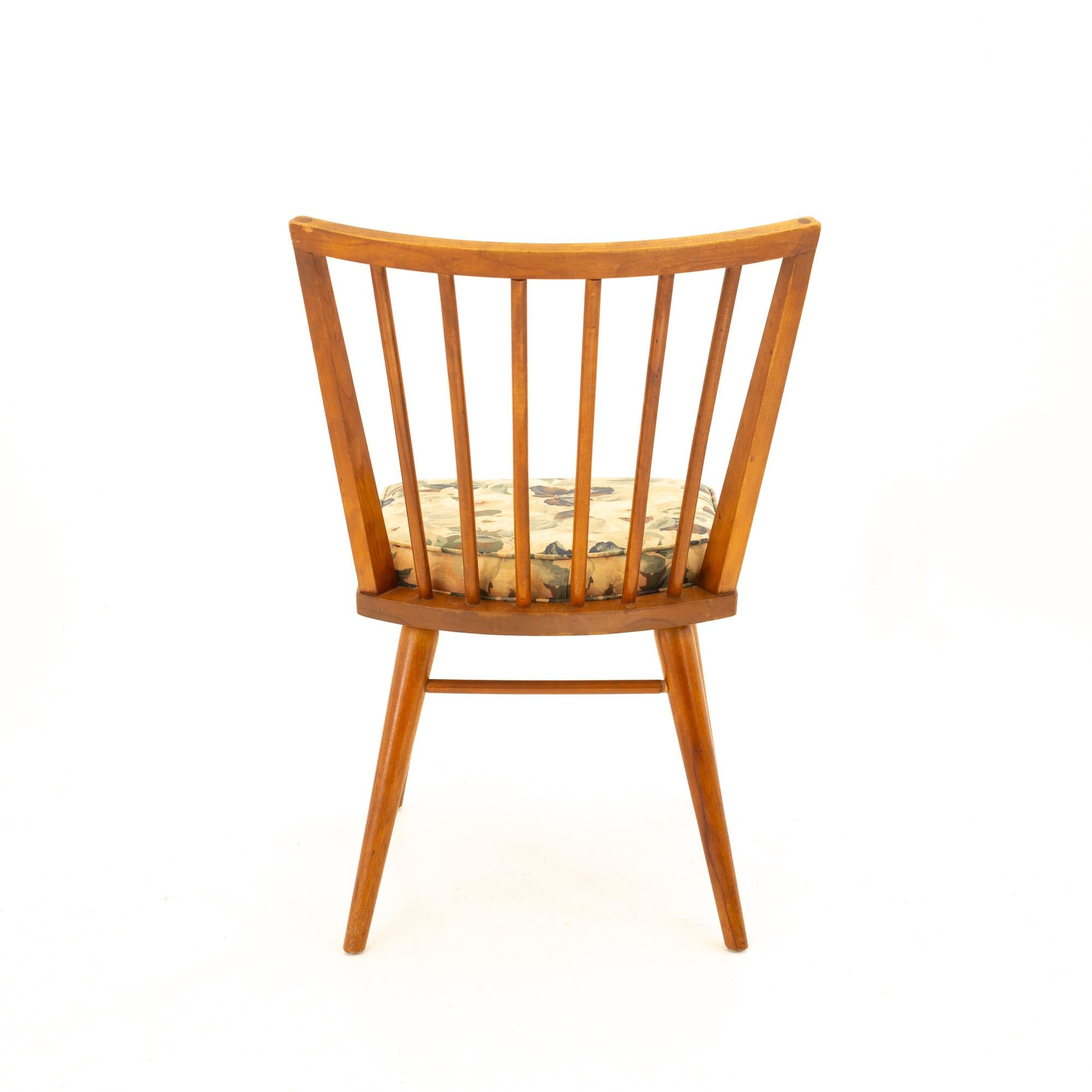 Leslie Diamond for Conant Ball Mid Century Dining Side Chairs, Set of 6 6
