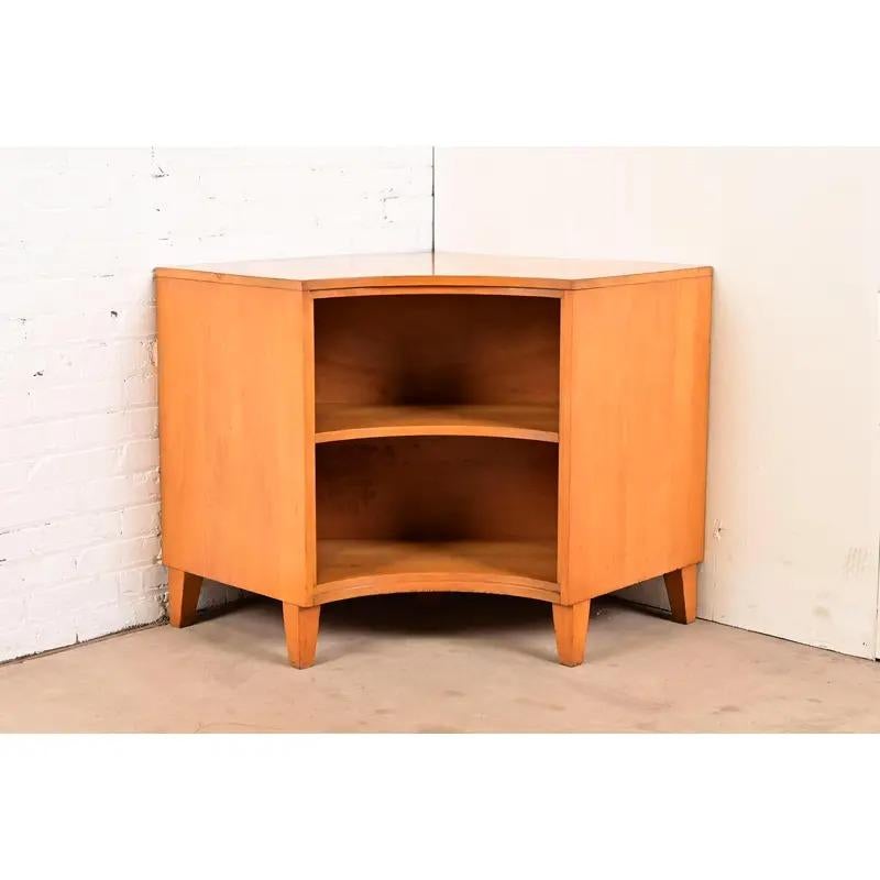 Metà XX secolo Leslie Diamond per Conant Ball Libreria angolare moderna di metà secolo, anni '50 in vendita
