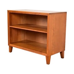 Leslie Diamond for Conant Ball Mid-Century Modern Solid Birch Bookcase, 1950s