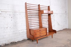 Leslie Diamond pour Conant Ball Séparation de pièce ou unité murale Norsemates:: 1950s