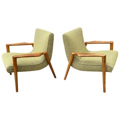 Leslie Diamond for Conant Ball Pair of Lounge Chairs