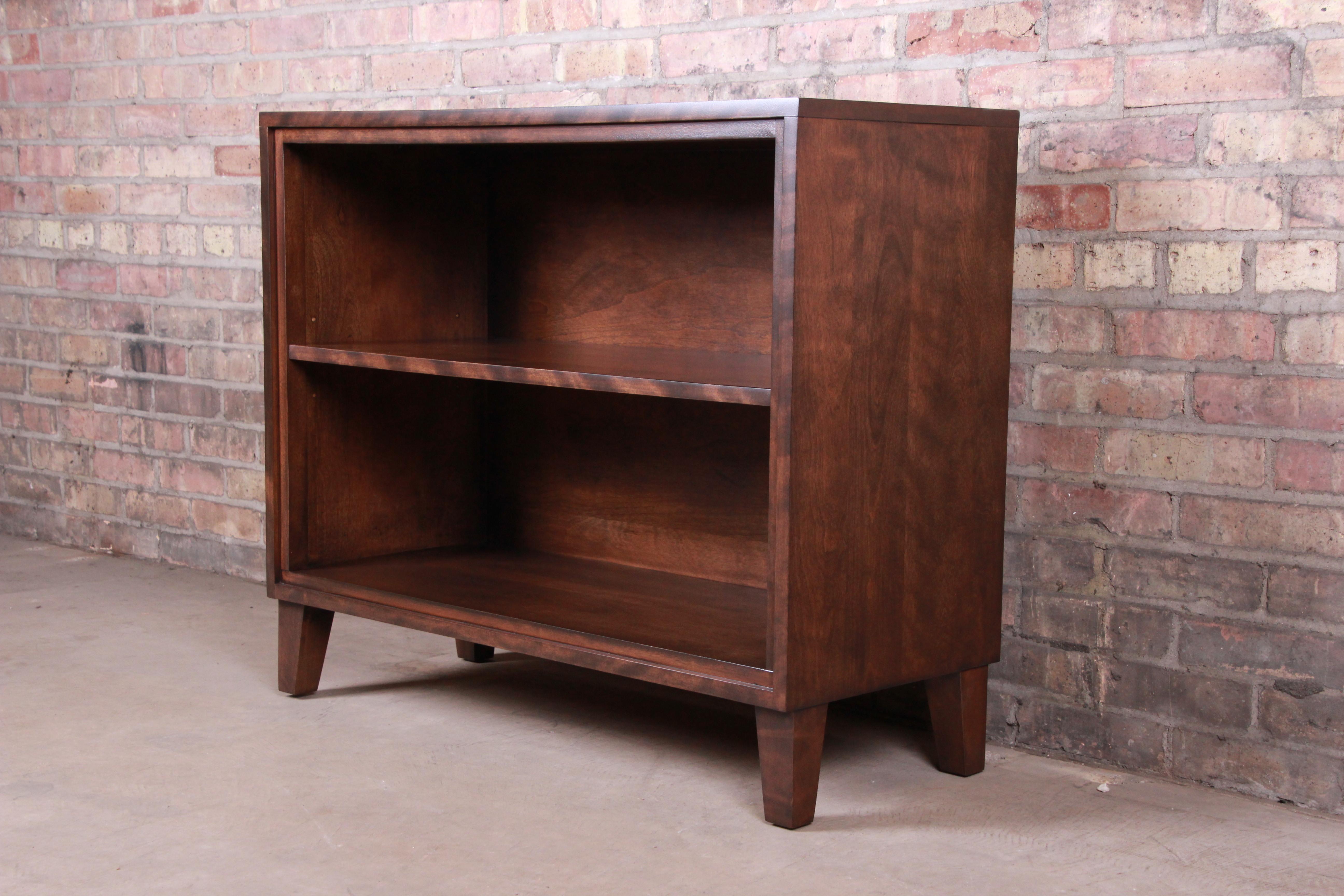 Mid-Century Modern Leslie Diamond for Conant Ball Solid Birch Bookcase, Newly Refinished