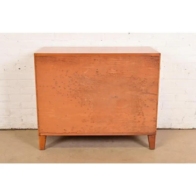 Leslie Diamond for Conant Ball Solid Birch Two-Piece Corner Bookcase, 1950s For Sale 6