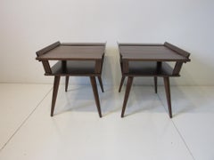 Leslie Diamond Modernmates Side Tables / Nightstands for Conant Ball