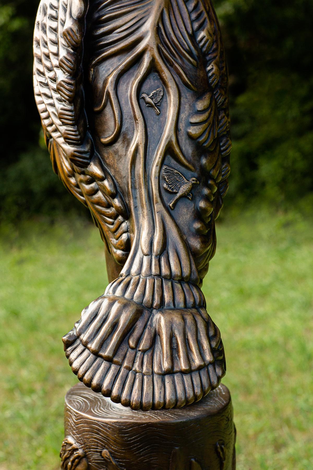 Leslie Fry_Arise_2022_Sculpture_Cast Bronze_Feminist For Sale 3
