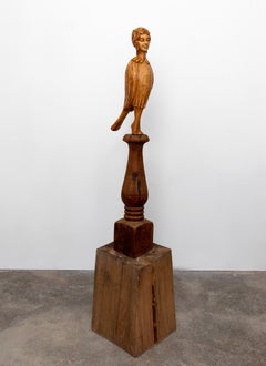 Leslie Fry_Preternatural_2023_cast resin, wood found objects_Feminist Figurative